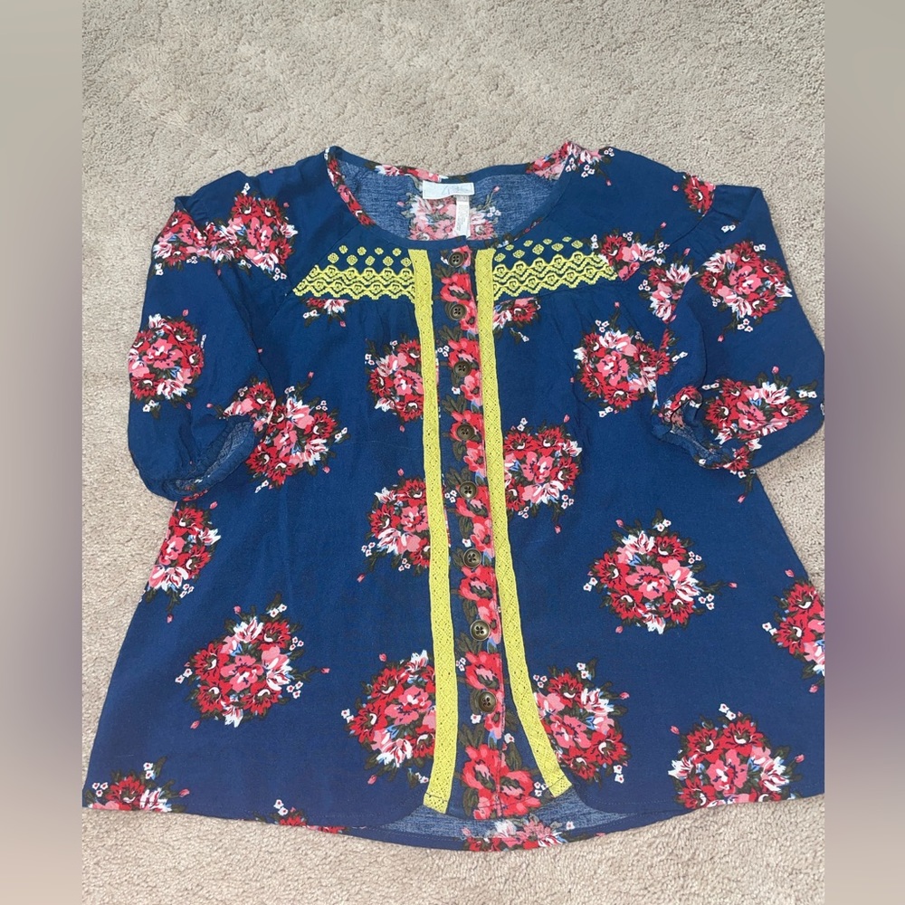 Matilda Jane Top Girls Make Believe Shirt Size 10